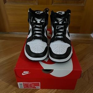 Nike Panda Dunk High Retro Size 7.0